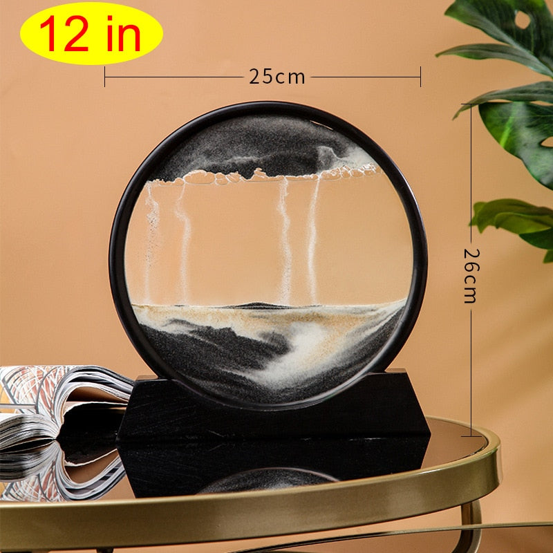 3D Moving Sand Art Picture Rectangle