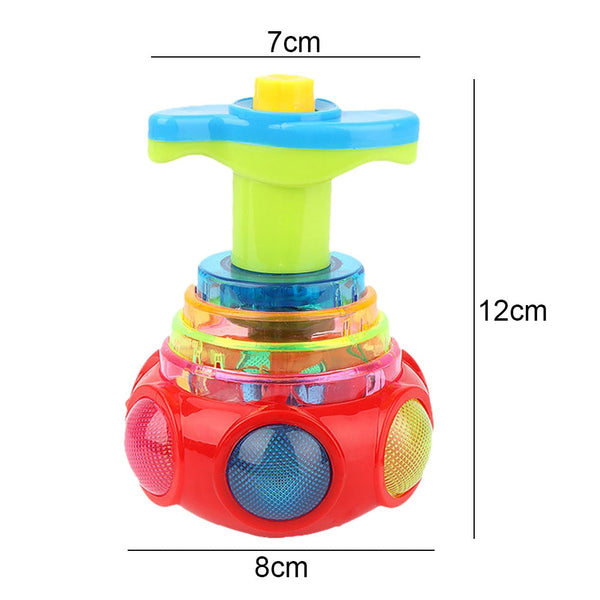 Colorful Flashing Music Spinning Toy