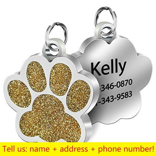 Puppy Pet ID Name Collar Tag