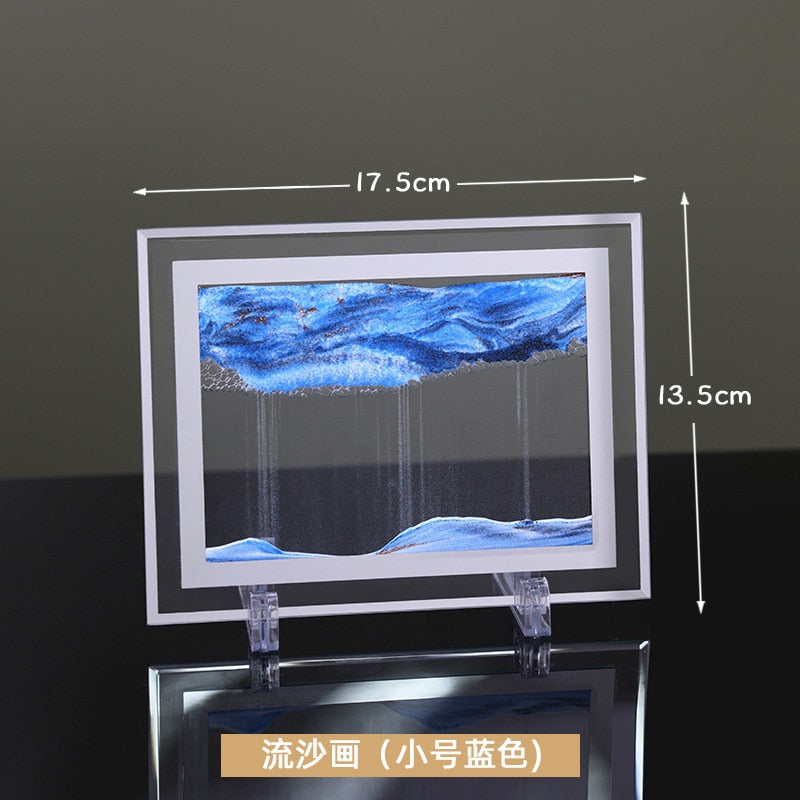 3D Moving Sand Art Picture Rectangle