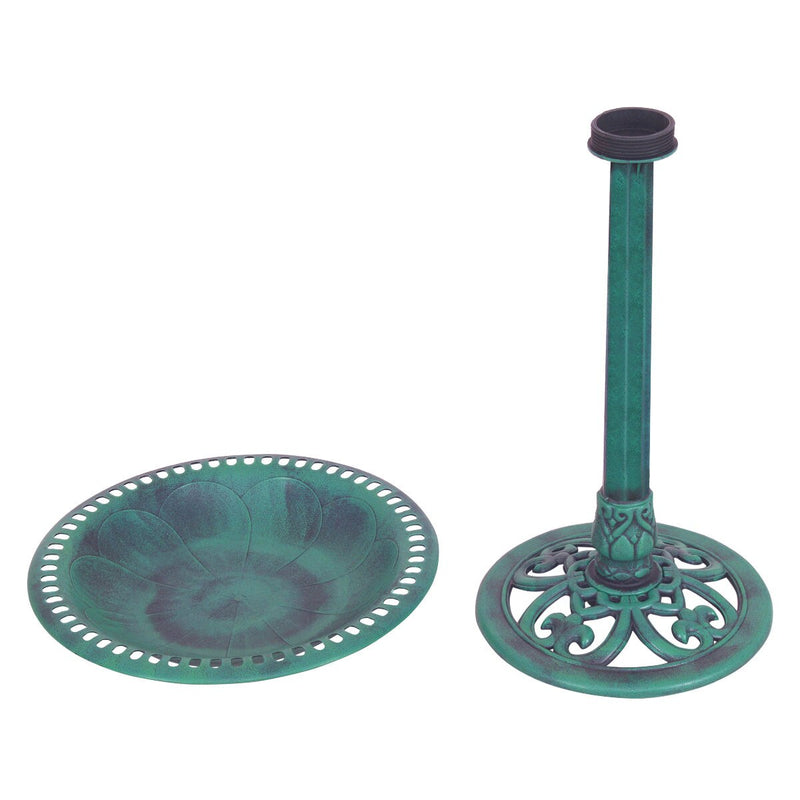 Pedestal Bird Bath Feeder