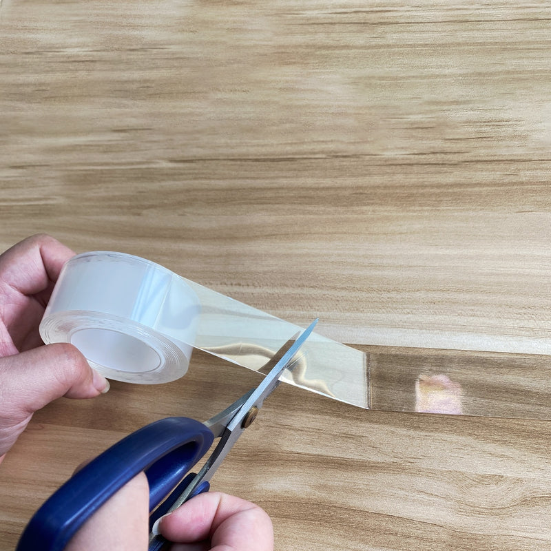 Reusable Transparent Glue Stickers