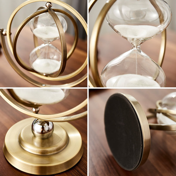 Creative Metal Hourglass Timer