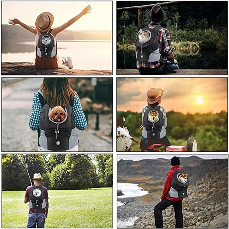 Portable Pet Cat Dog Backpack