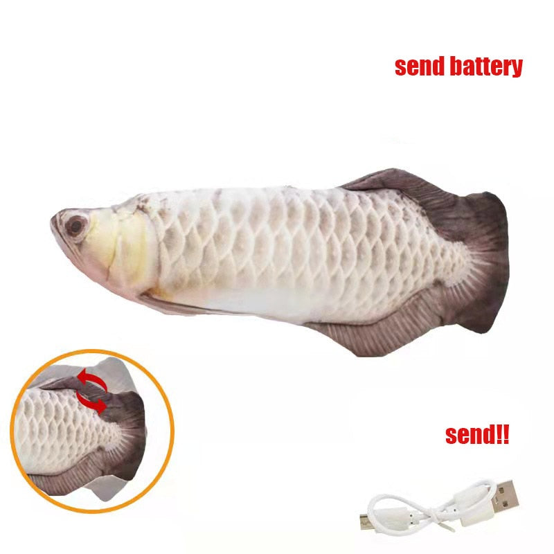 USB Cat Toys Electric Fish