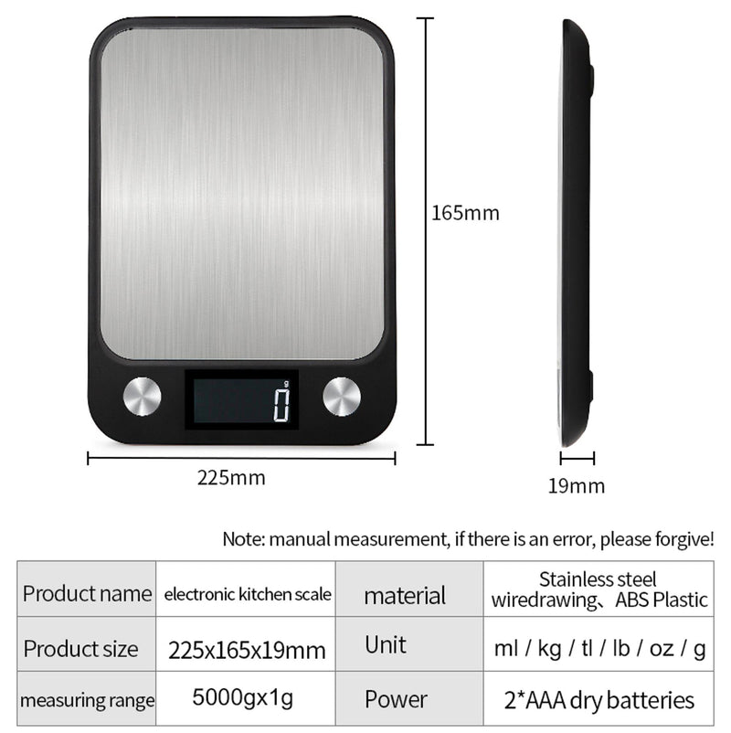 Kitchen Smart Electronic Digital Scale