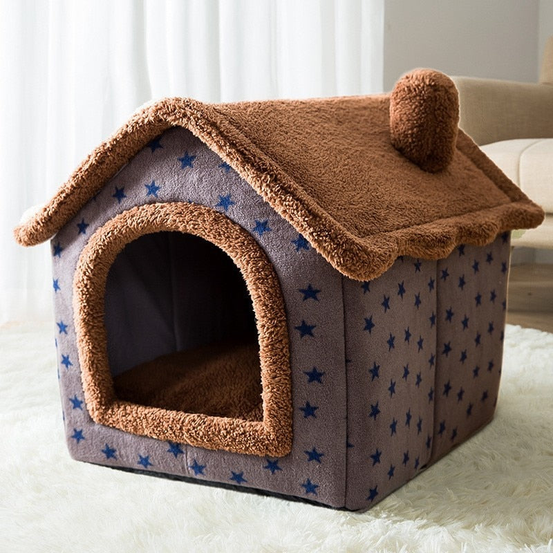 Soft Cat Bed Deep Sleep House