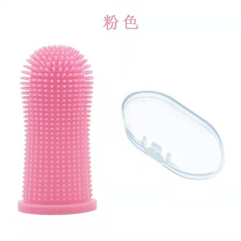 Dog Soft Pet Finger Toothbrush