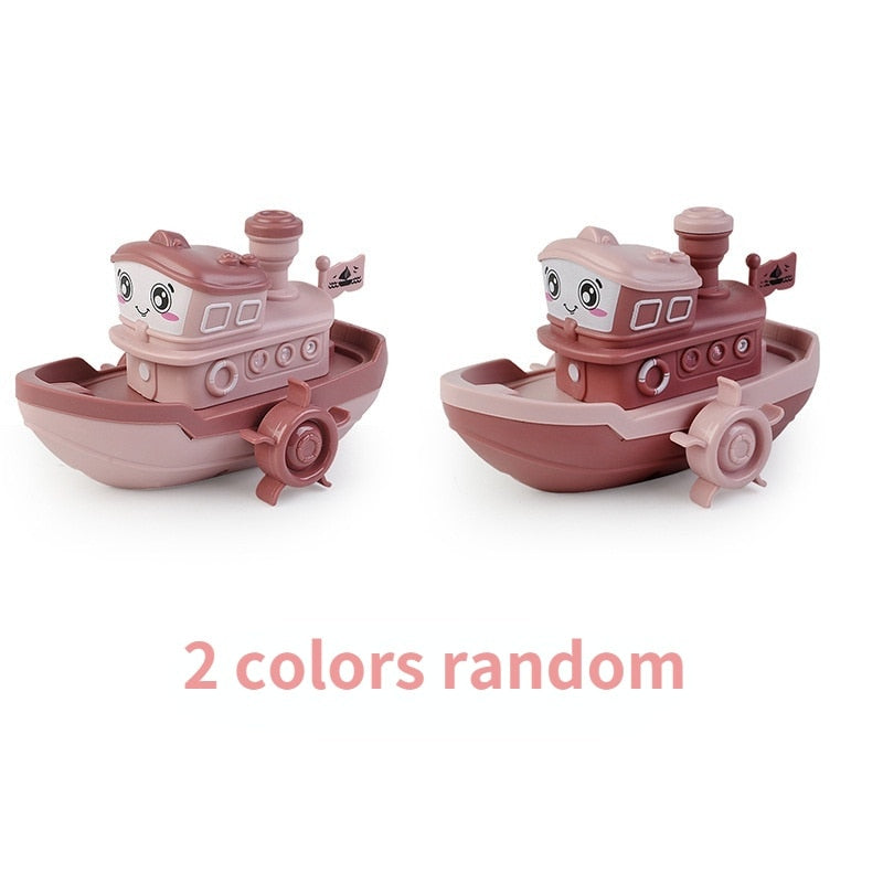 Baby Bath Cute Ship Boat Toy