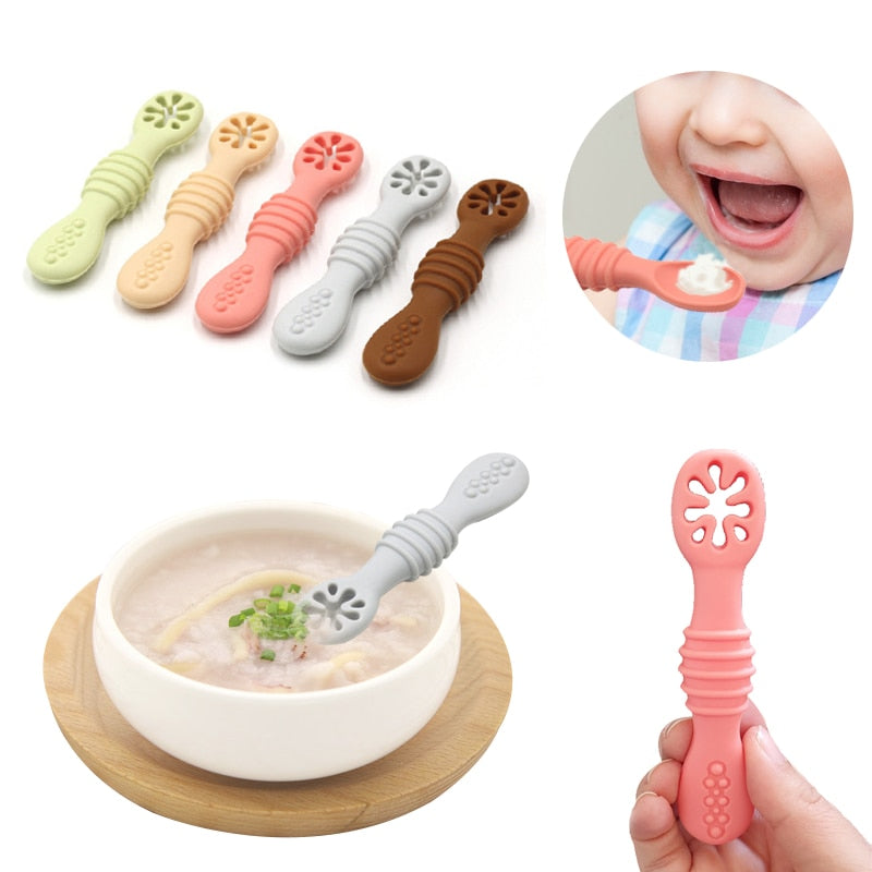 Lovely Baby Learning Spoon Set