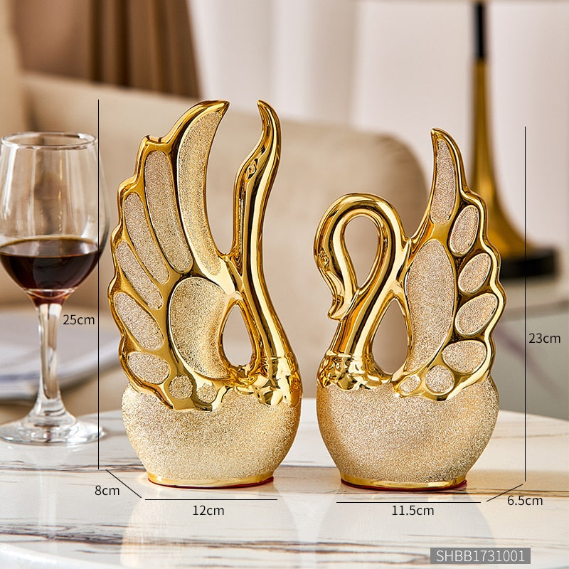 Modern Luxury Gold Animal Figurine