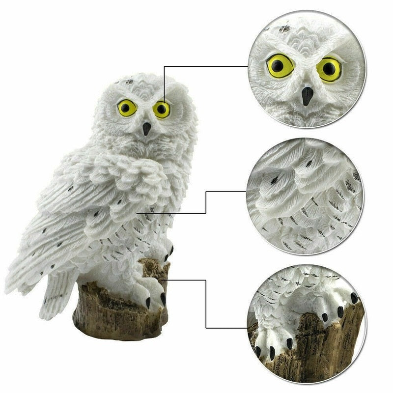 Solar Lamp Owl Animal Garden