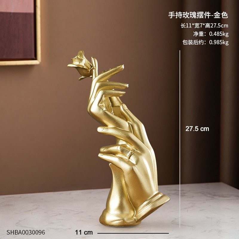 Modern Luxury Gold Animal Figurine