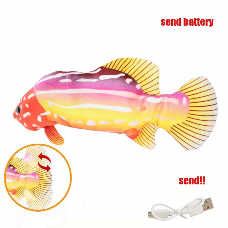 USB Cat Toys Electric Fish