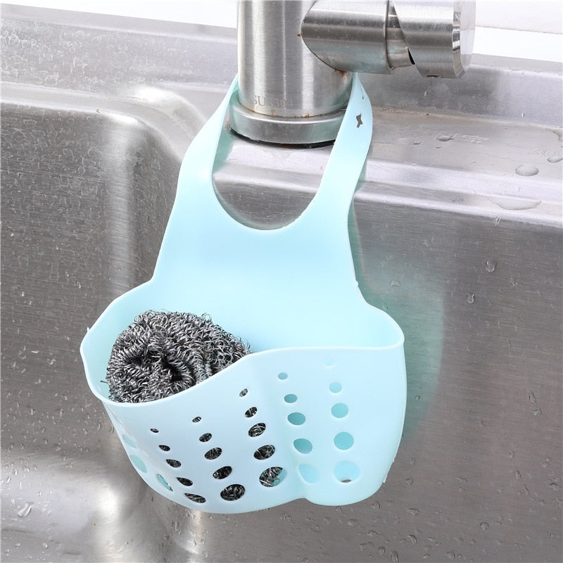 Sink Shelf Sponge Drain Rack