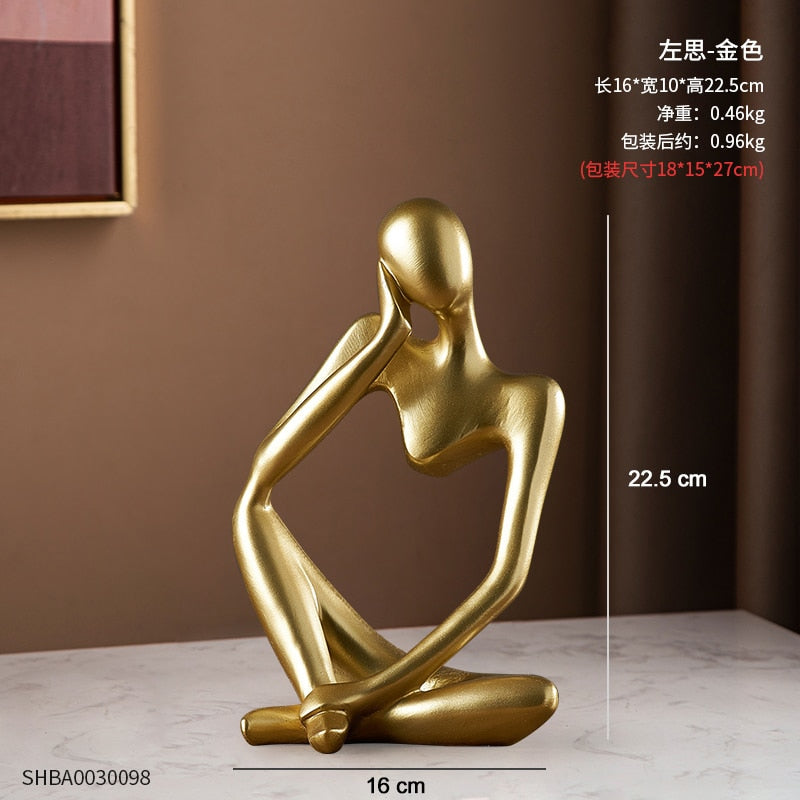 Modern Luxury Gold Animal Figurine