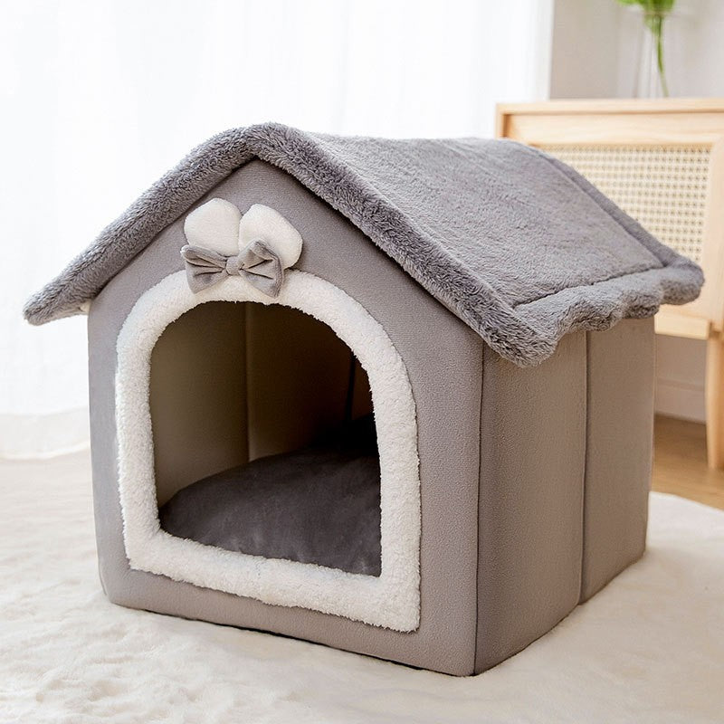 Soft Cat Bed Deep Sleep House