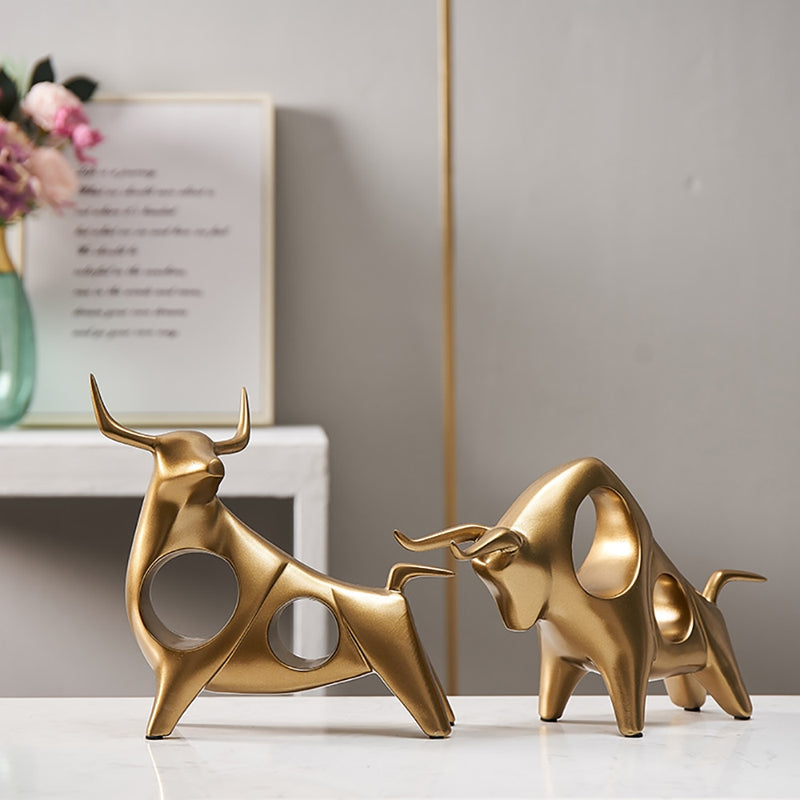 Modern Luxury Gold Animal Figurine