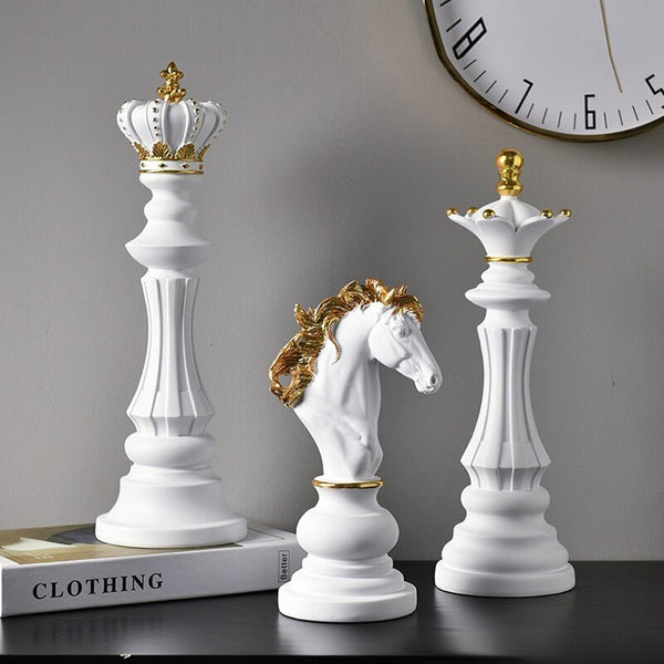 Resin International Chess Figurine