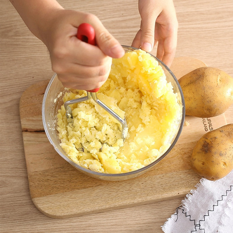 Stainless Steel Pressed Potato Masher