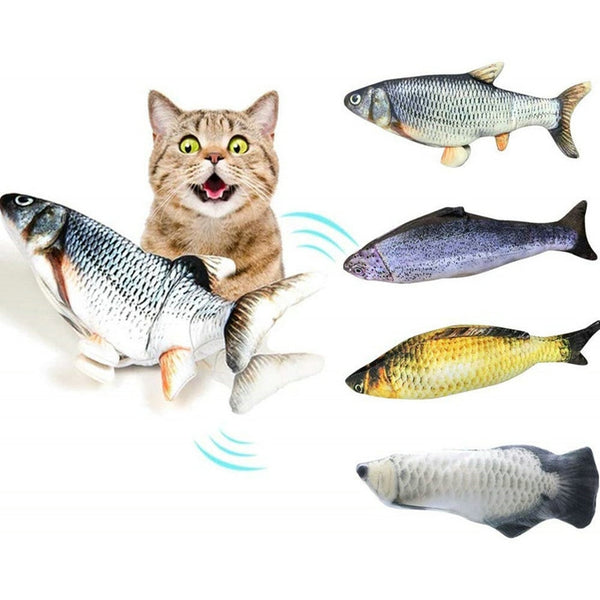 USB Cat Toys Electric Fish