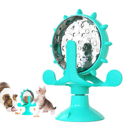 Interactive Wheel Treat Leaking Toy