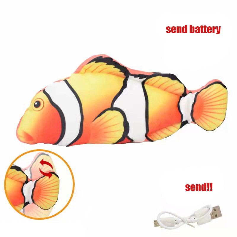 USB Cat Toys Electric Fish