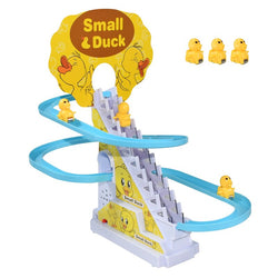 Automatic Slide Climbing Duck Toy