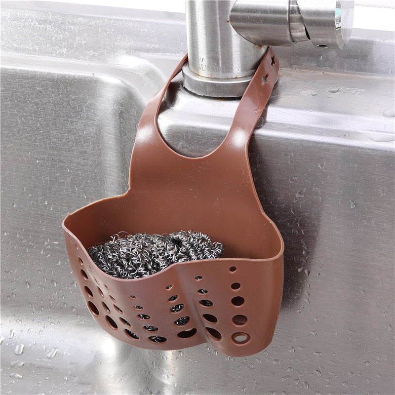 Sink Shelf Sponge Drain Rack