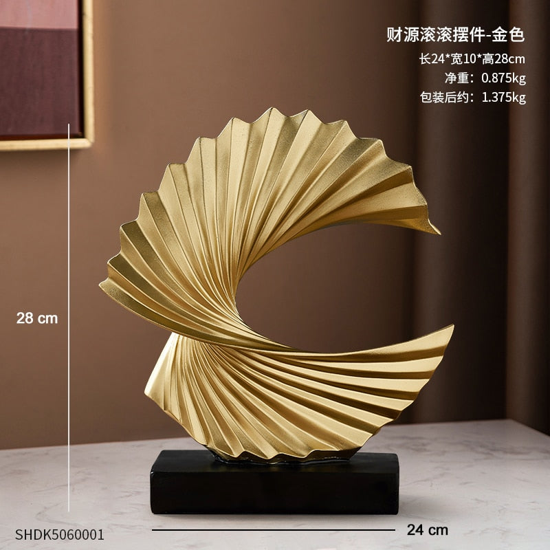 Modern Luxury Gold Animal Figurine