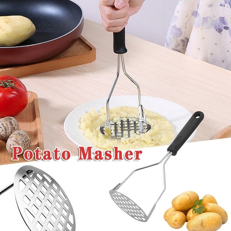 Stainless Steel Pressed Potato Masher