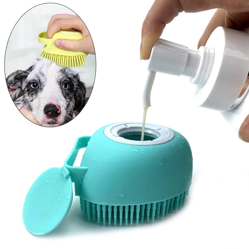 Soft Brush Silicone Pet Accessories