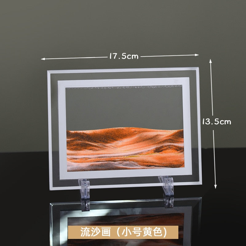 3D Moving Sand Art Picture Rectangle