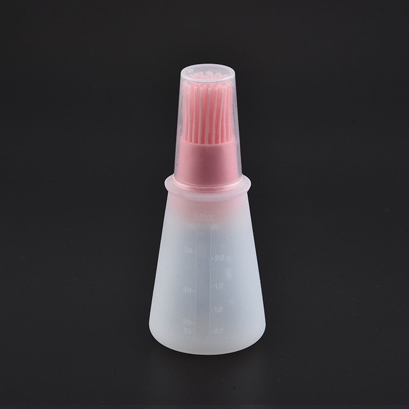 Silicone Oiler with Brush Seasoning