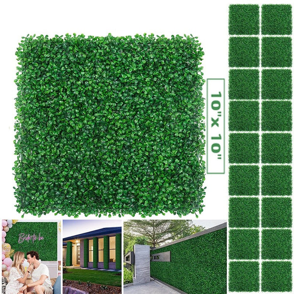 Artificial Flowers Grass Wall Panels