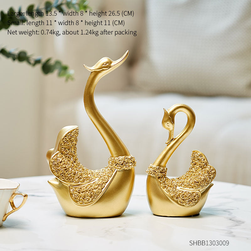 Modern Luxury Gold Animal Figurine