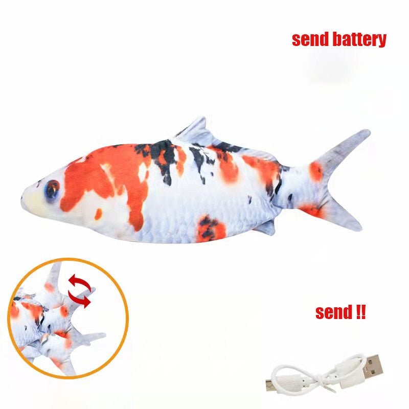 USB Cat Toys Electric Fish