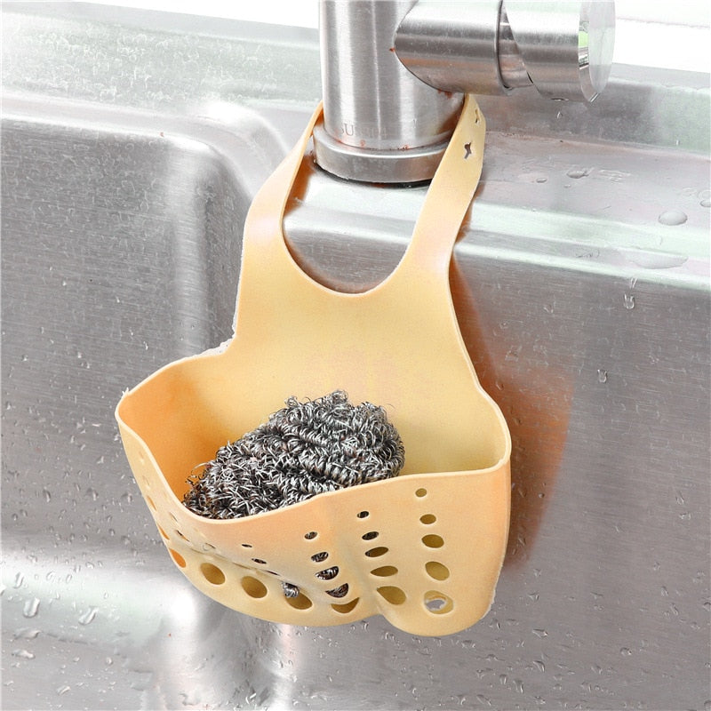 Sink Shelf Sponge Drain Rack