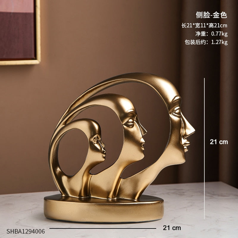 Modern Luxury Gold Animal Figurine