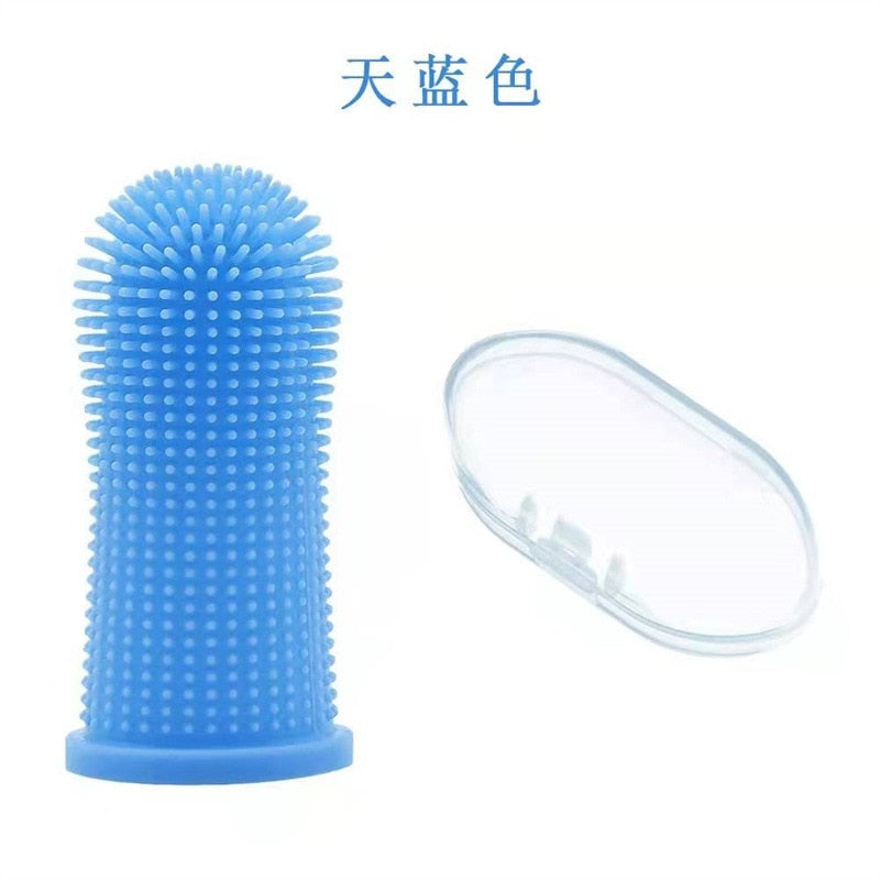 Dog Soft Pet Finger Toothbrush