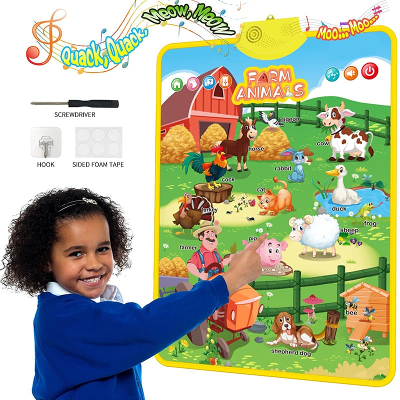 English Alphabet Wall Chart Toy