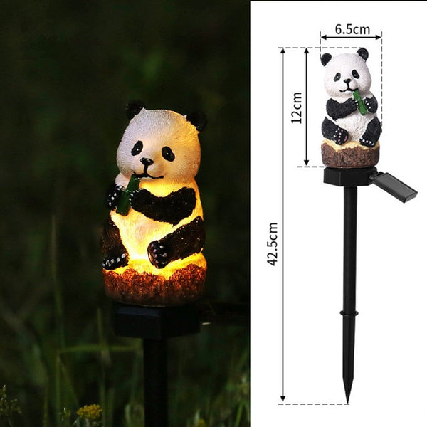 Solar Lamp Owl Animal Garden