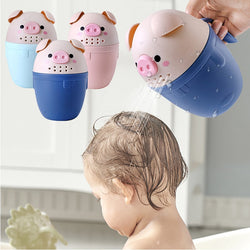 Kids Tool Cartoon Pig Baby Bath Caps