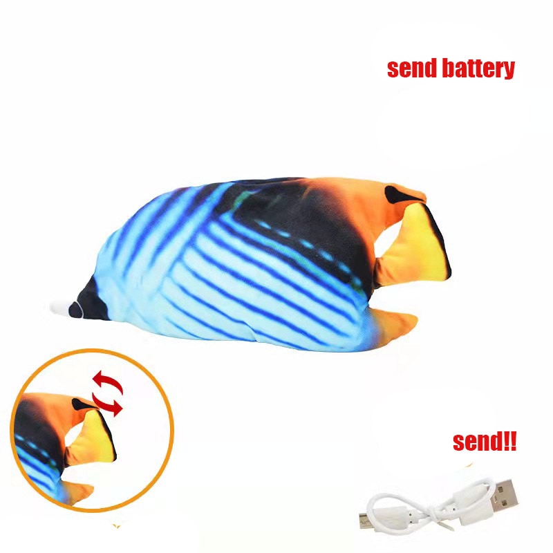 USB Cat Toys Electric Fish